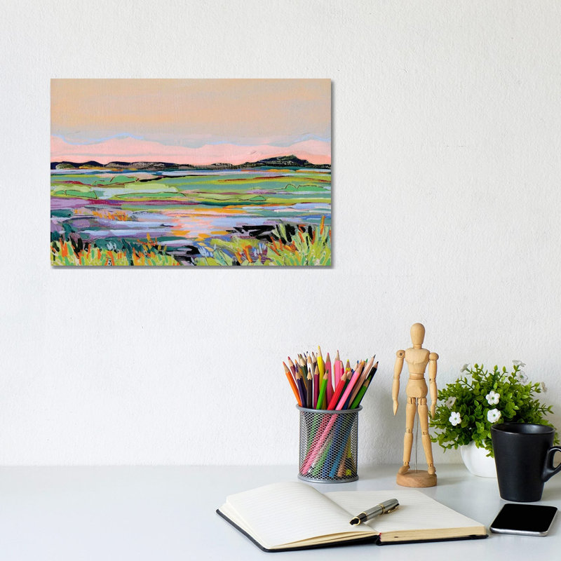 Imagined Lanscape V 1 Piece Wall Art on Canvas, 20.32cm H x 30.48cm W, Wrapped Canvas