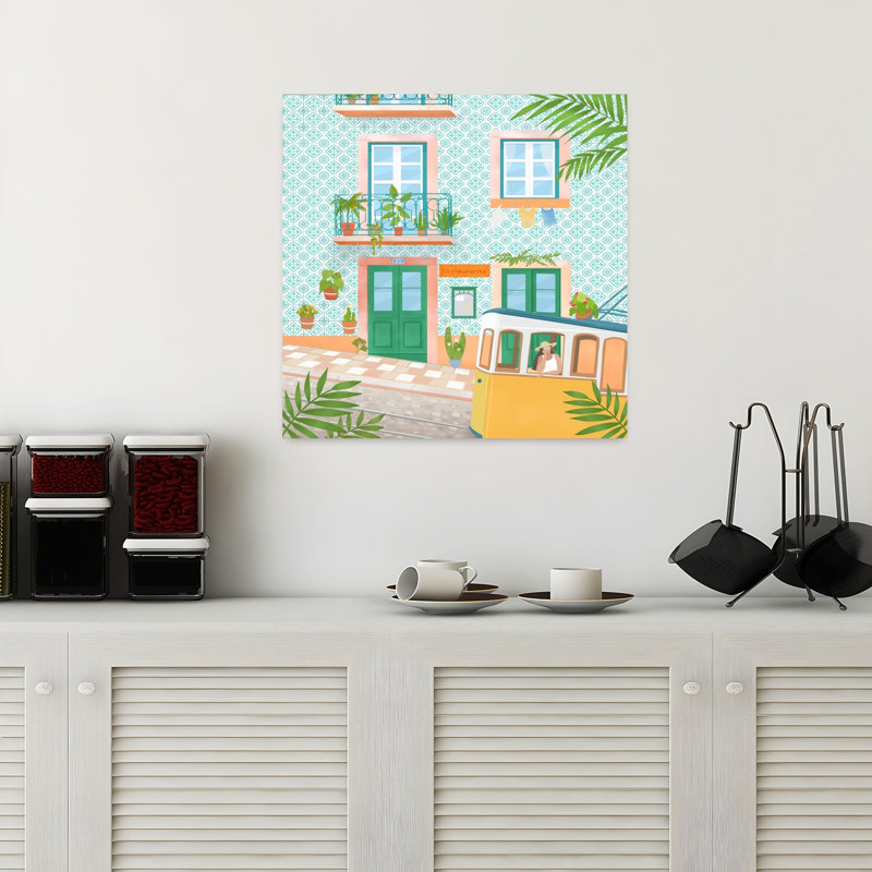 Art contemporain, architecture contemporaine, art urbain, H 18 po x l 18 po