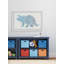 Esmeralda Amada Patterned Triceratops - Single Picture Frame Painting-37753556