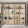 63" Wide 4 Glass Door Display Case With LED Light