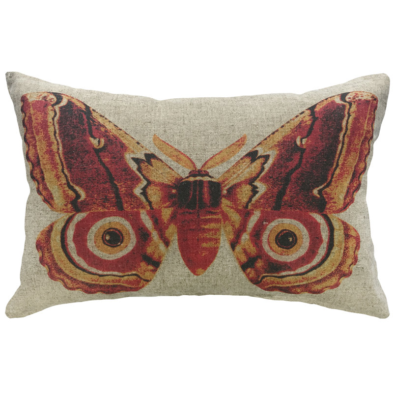 Linen Reversible Throw Pillow