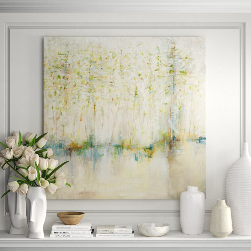Rainbow Passageway Print by Samuel Kane, 40" H x 40" W, Glass Coat