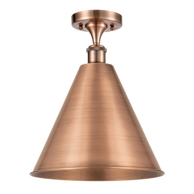Plafonnier semi-encastré 1 lumière 8 po