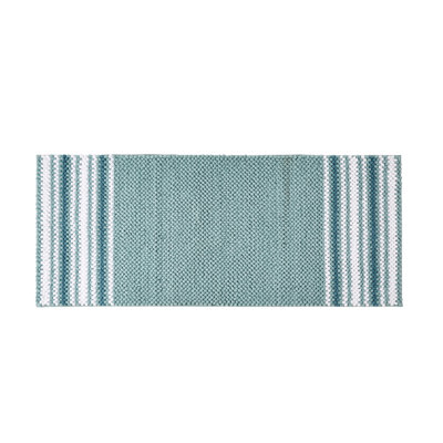 Aiden Jacquard Chenille Noodle Bath Runner, 24" x 60