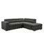 Ensemble de canapé modulaire en forme de L 3 pièces avec lit gigogne et canapé 5 places-98881727