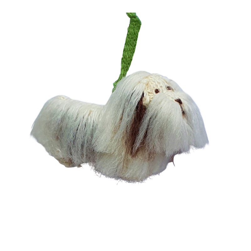 Arcadia Home Havanese Hand-Knit Ornament