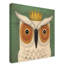 «White Owl with Crown», art sur toile-31882904