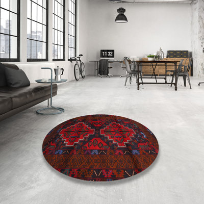Tapis oriental rouge / bleu