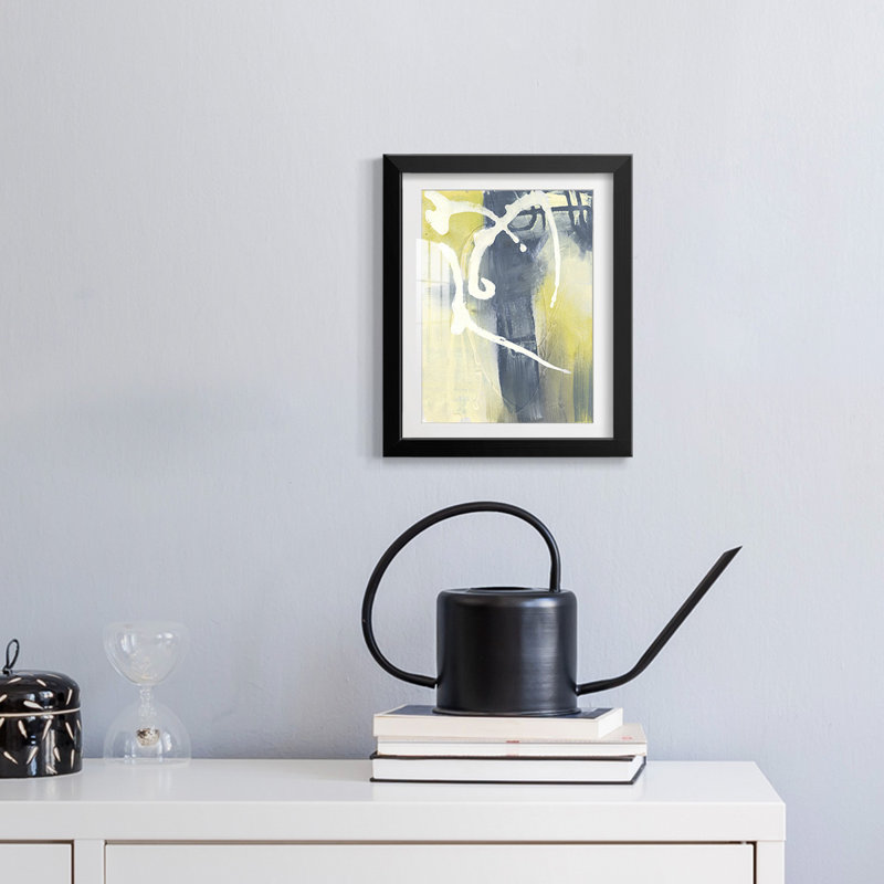 Delightful II -Framed Print, Black