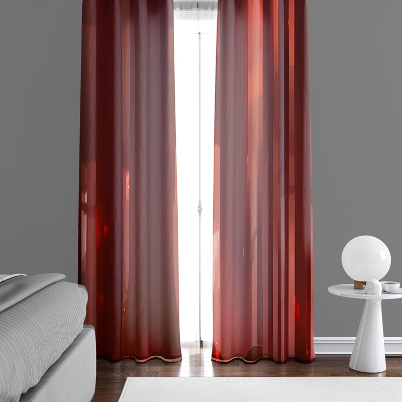 Rideau en polyester Lucida, L 40 po x L 61 po