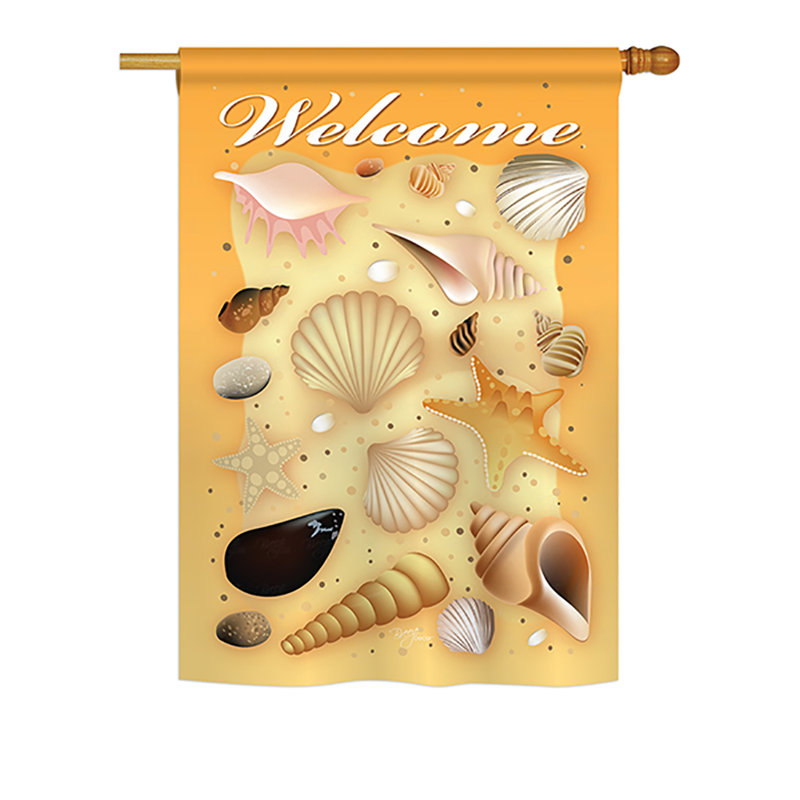 Double Sided Polyester Garden Flag, 18.5" H x 13" W
