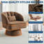 Upholstered Swivel Accent Chair-918779699