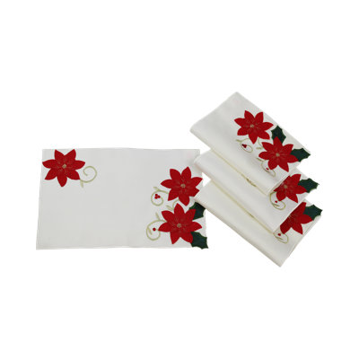 Récapitulatif de noël 18" poinsettias fêtes Puma