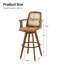 Tabouret de comptoir pivotant Clero-271639828-296369274