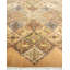 Tapis unique noué à la main beige / olive / gris Hayner, 7 pi 1 po x 7 pi 1 po