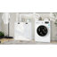 Armoire de trieur de linge inclinable à deux compartiments