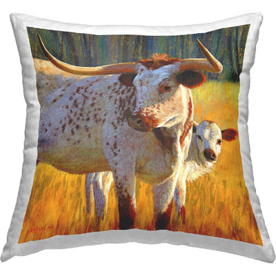 No Decorative Addition Reversible Throw Pillow