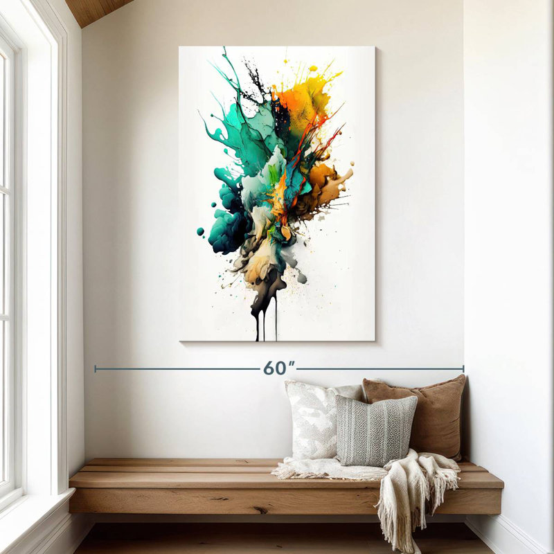 Fluidité colorée Avery, H 48 po x l 32 po