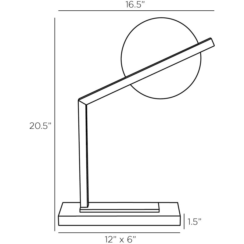 Zahar LED Desk Table Lamp
