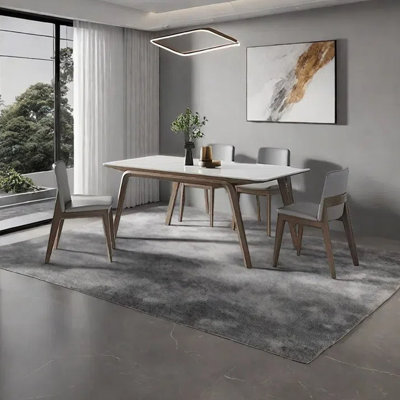 Simple and modern household dining table