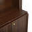 Farmhouse All-in-One Hall Tree with Adjustable Shelves, Retro Arched Entryway Storage Bench with 3 Cabinets and 4 Hooks-129346875