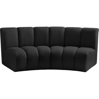 Infinity Upholstered Curved Sectional Symmetrical