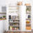 Heavy-Duty Premium Collection Pull Out Cabinet Organizer - Pantry Drawer Slide Out Caddy - Basket Size 11" W X 21" D X 5" H, Anti-Rust Chrome Finish