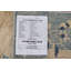 Tapis beige en laine noué à la main de conception unique 3 pi 9 po x 4 pi 9 po New Age