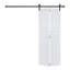 2 panneaux pliables. Porte de grange coulissante avec quincaillerie-122982034-122982043