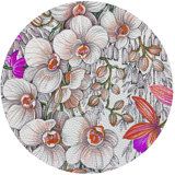 Orchid Phalaenopsis 16" Vinyl Placemat