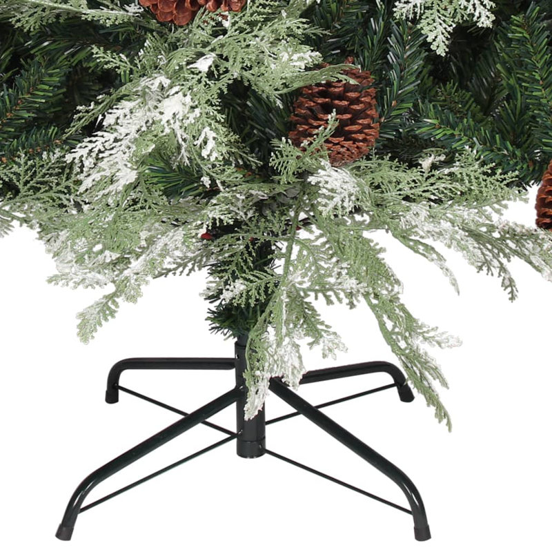 Artificial Pine Christmas Tree, 7.38ft H x 3.94ft W x 3.94ft D