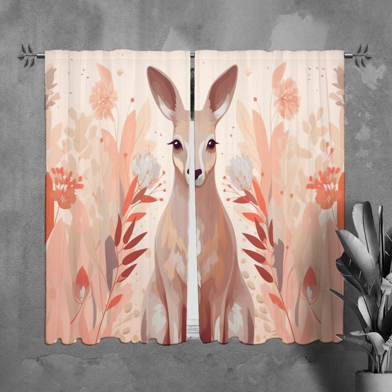 Anduela Room Darkening Curtain, 40" W x 82" L
