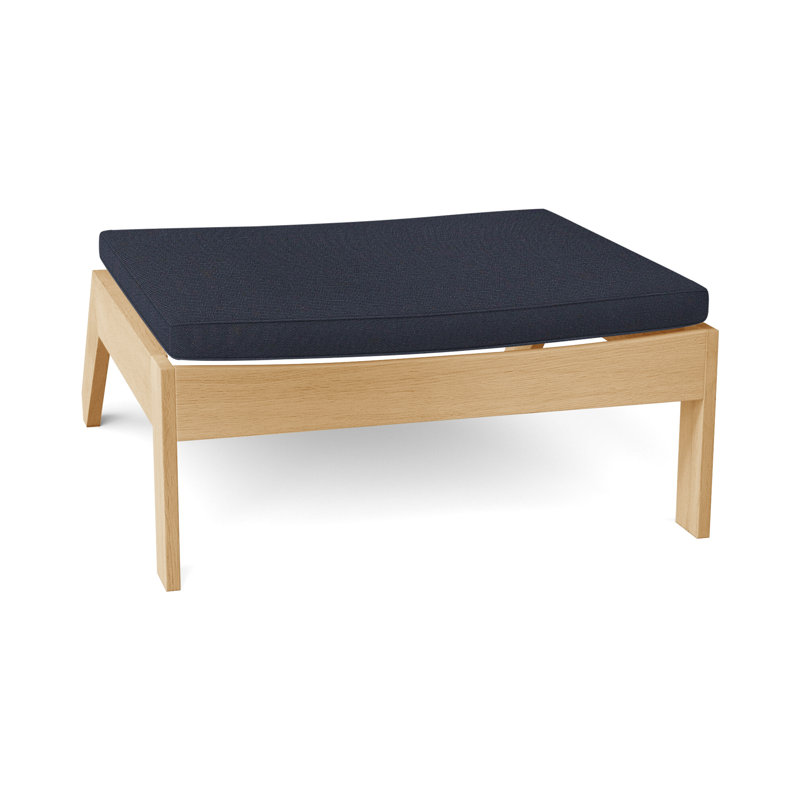 Repose-pieds Ashland Teak Adirondack - Teck naturel, Welt, Teck naturel, Lin marine