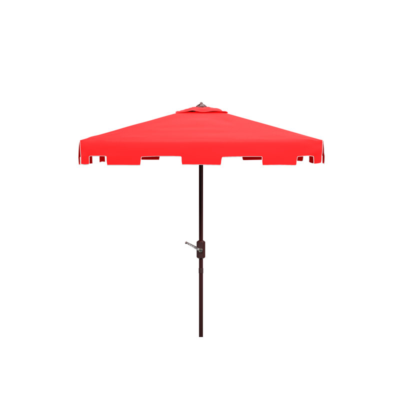 Parasol de marché carré 7,5 pi Towerside, Rouge