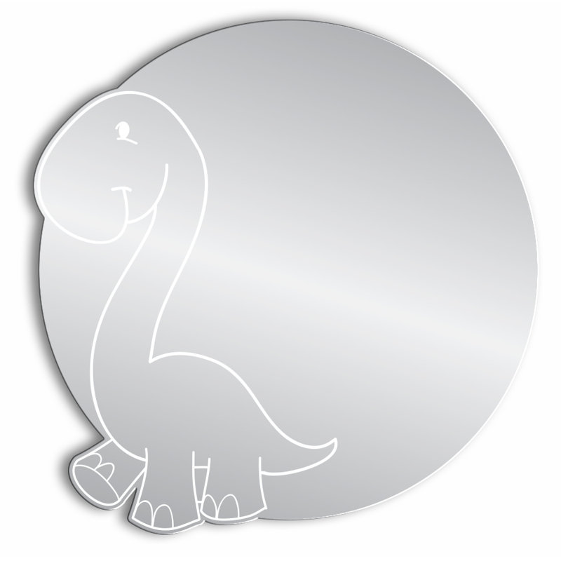 Fabio Flat Wall Mirror, 59.5cm H x 58.5cm W