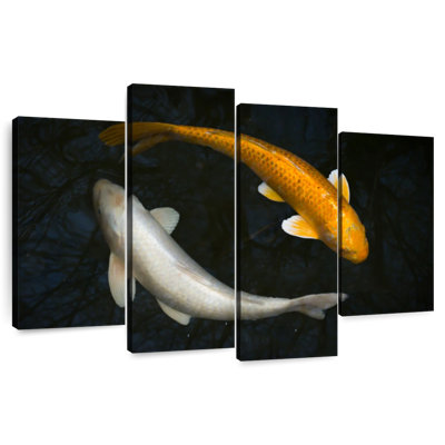 Brampt argent et or Koi