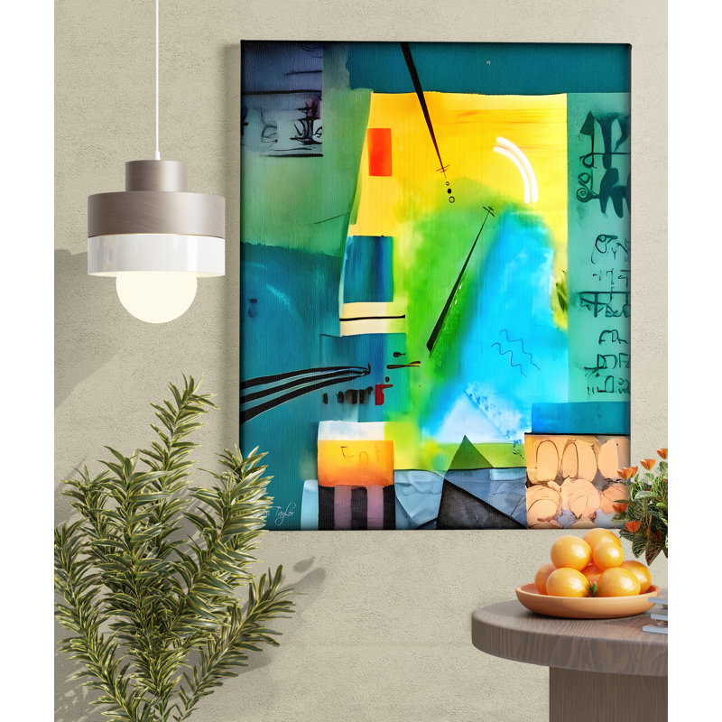 Tempo Rubato Stolen Time  Canvas Print, 48" H x 32" W