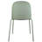 Gustawa Contemporary Causal Classic Stackable Plastic Patio Chairs with Iron Legs Padded Cushion Kitchen Modern Colorful Dining Room Chairs-65771793