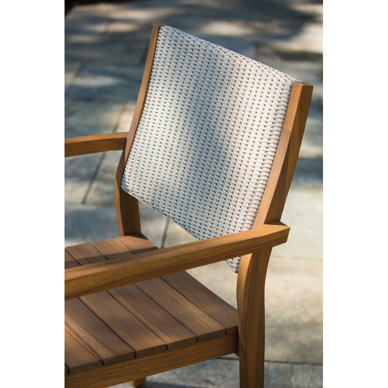 Teak Outdoor Dining Armchair
