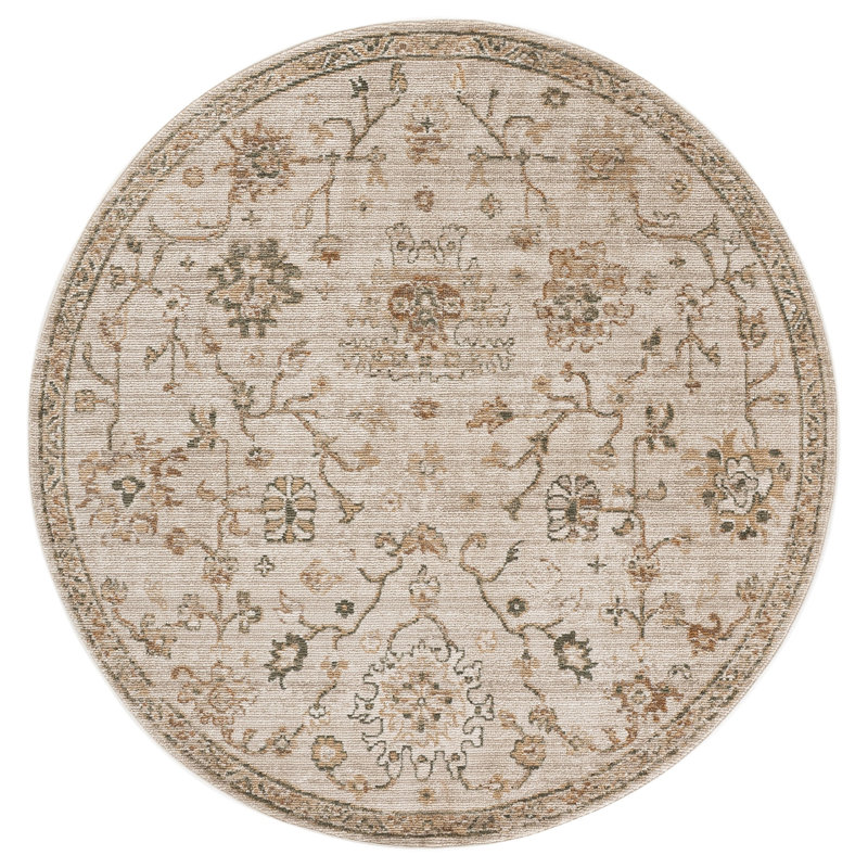 Hazel 512 Performance Oriental Rug, 6' X 6' Round