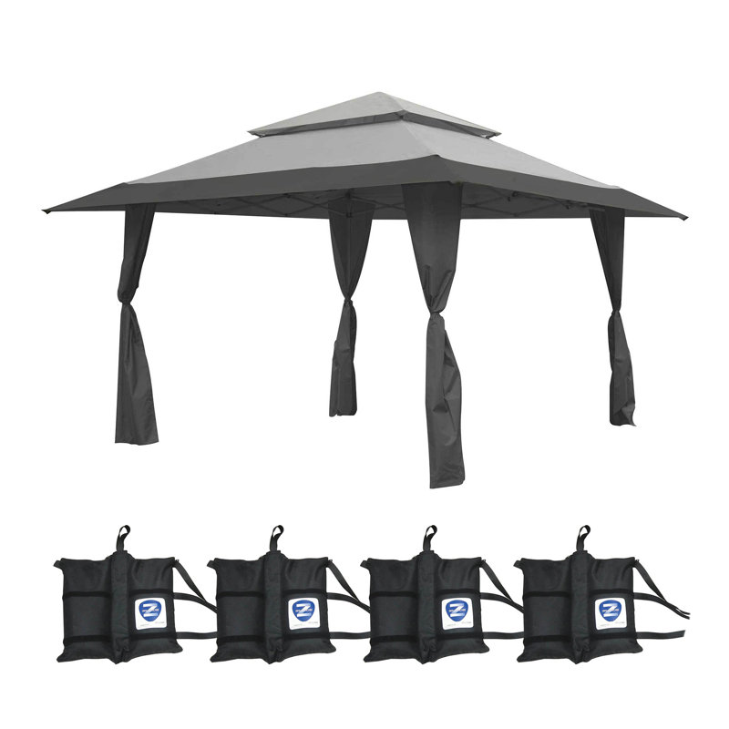 Z-Shade 13 Ft. W x 13 Ft. D Steel Patio Gazebo