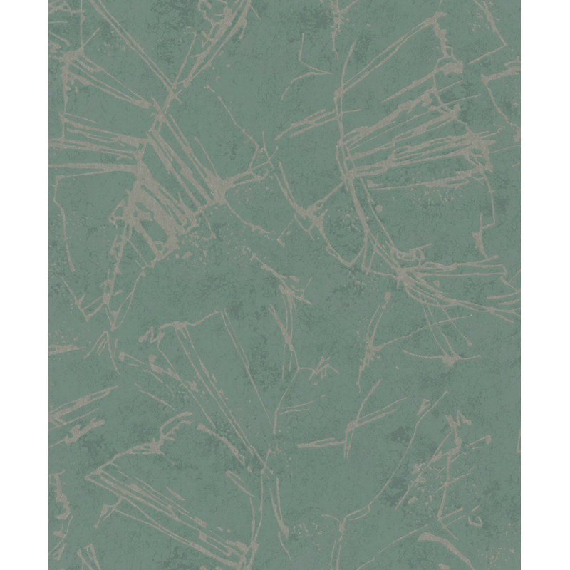 Galerie Terra Abstract Eco Clay Wallpaper, Green