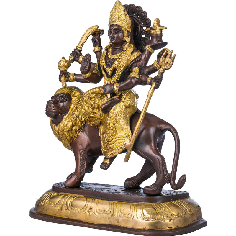 Religious & Spiritual Statue, Brown Gold