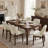 Bason Upholstered Faux Leather Dining Chairs Set of 6-116530376-112912425