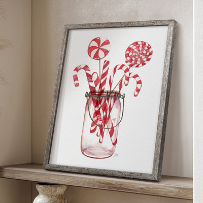 Peppermint Treats Framed Print - Solid Wood 51057