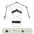 Adjustable 0.81" Bay Window Single Curtain Rod-1238850662-1302646159