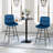 Akarsh Upholstered Counter Stool with Metal Frame-201045163