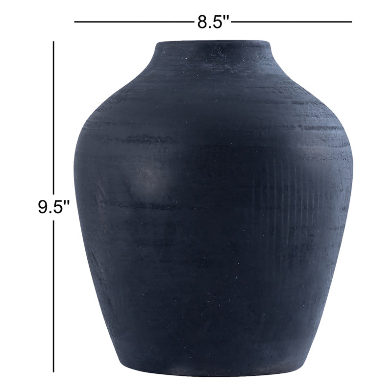 Persell 9.5'' Terracotta Table Vase