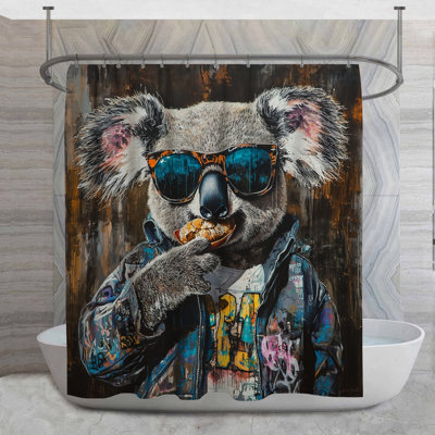 Rideau de douche Koala