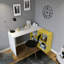 Hailley L-Shaped Writing Desk-918350419